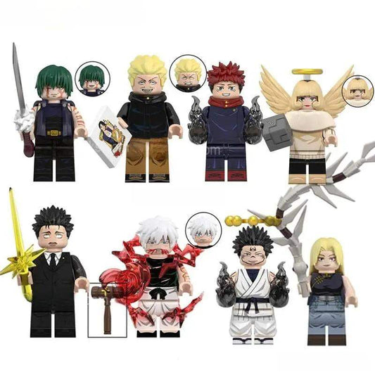  Jujutsu Kaisen Lego Minifigures Eight Pack Collectible -  ToylandEU™