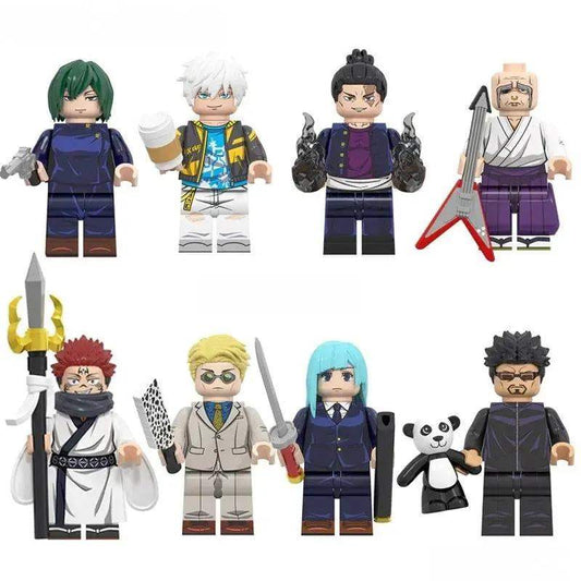  Jujutsu kaisen set of 8 Lego Anime Minifigures Custom Toys 3 -  ToylandEU™