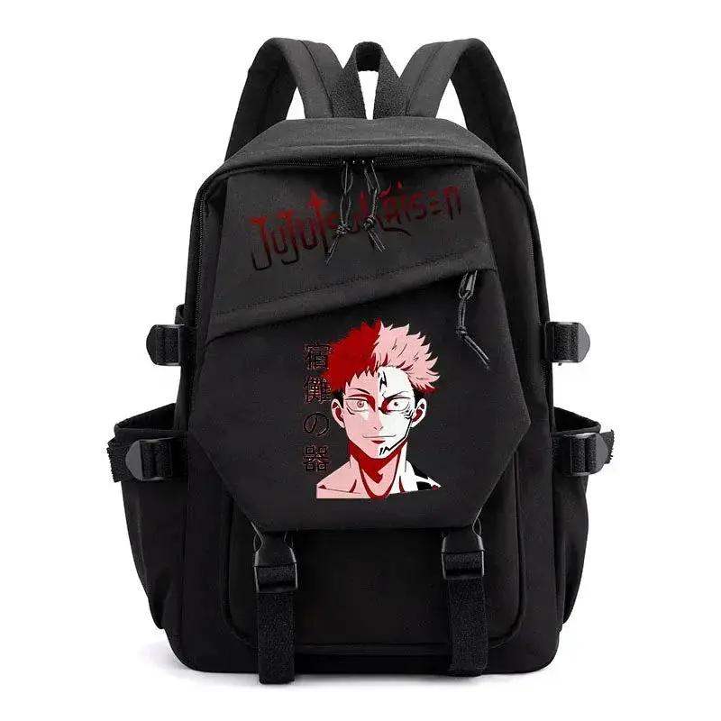 Jujutsu Kaisen Anime Print Backpack, Travel Bags, Casual Bags, School Student Bags for Teenagers 42 cm x 13cm x 29 cm ( H x L x W) - CLOUDANIMESTUDIO