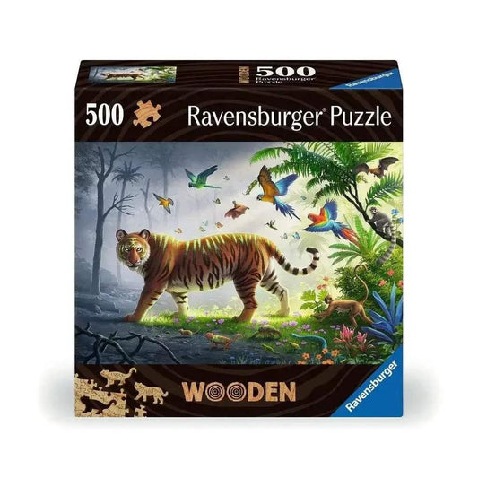  Jungle Tiger Wooden Jigsaw Puzzle 500 Pieces Great Gift -  ToylandEU™