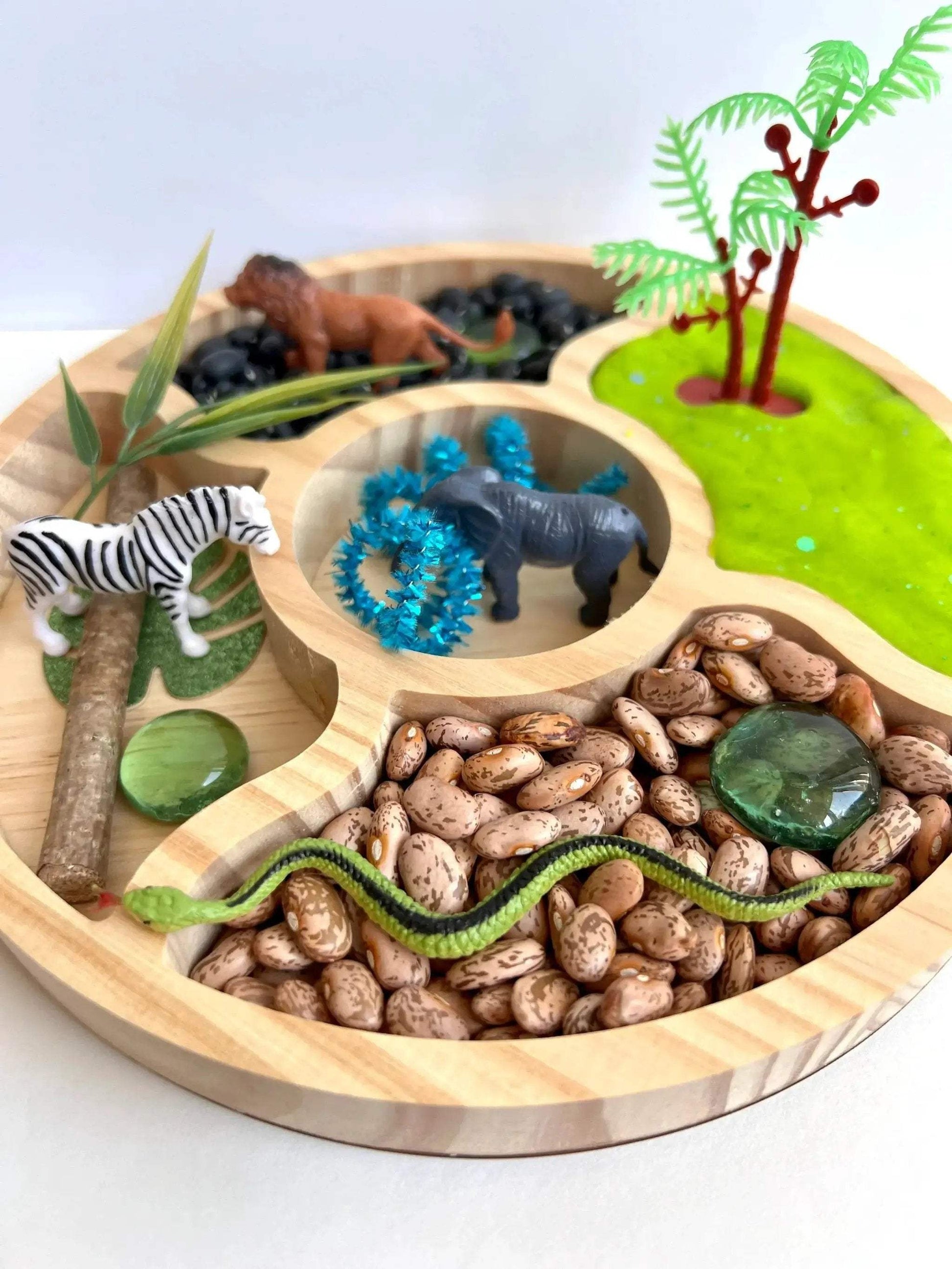 Jungle and Safari Animals Playdough Kit - ToylandEU