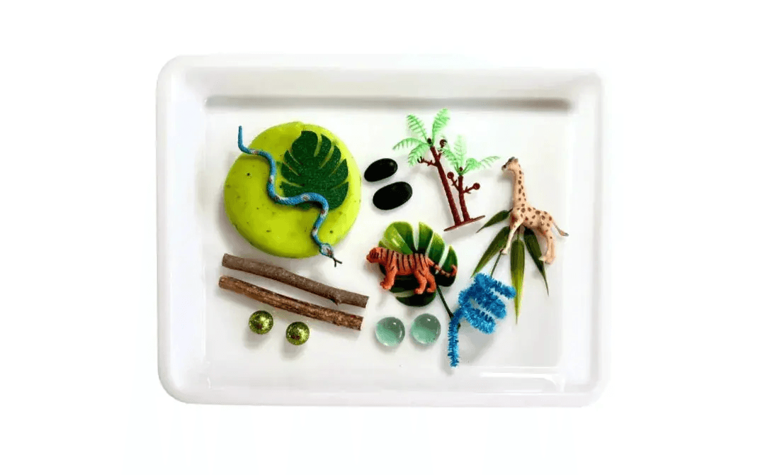 Jungle and Safari Animals Playdough Kit - ToylandEU