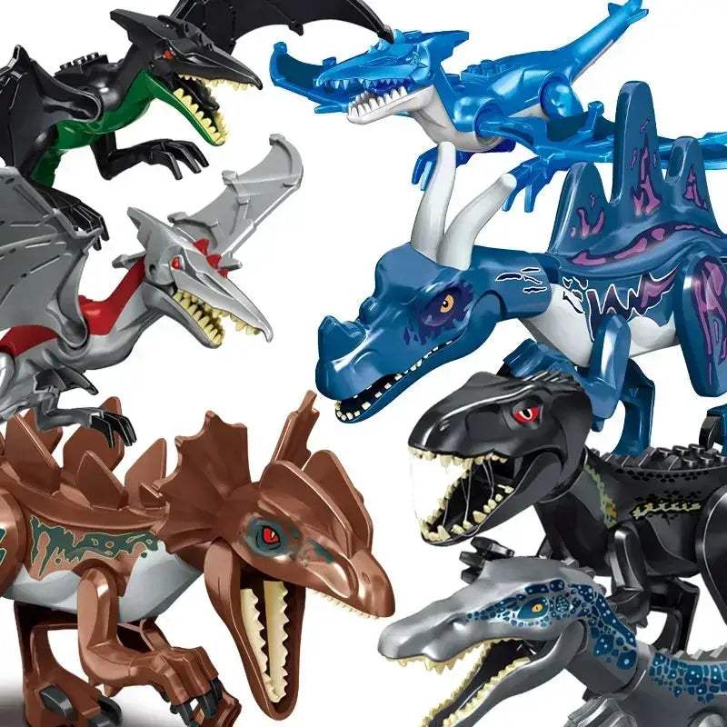 Jurassic Dinosaur Building Blocks Compatible With Lego - ToylandEU