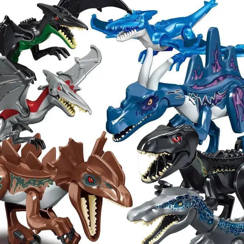  Jurassic Dinosaur Building Blocks Lego Compatible Mini -  ToylandEU™