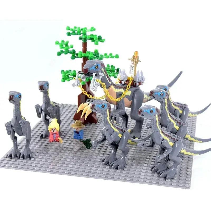  Jurassic Dinosaur Building Blocks Lego Compatible Set -  ToylandEU™