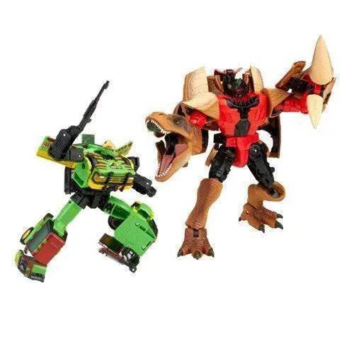 Jurassic Park Transformers Mashup Tyrannocon Rex Autobot JP93 Collector Set - ToylandEU