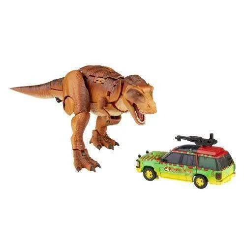 Jurassic Park Transformers Mashup Tyrannocon Rex Autobot JP93 Collector Set - ToylandEU