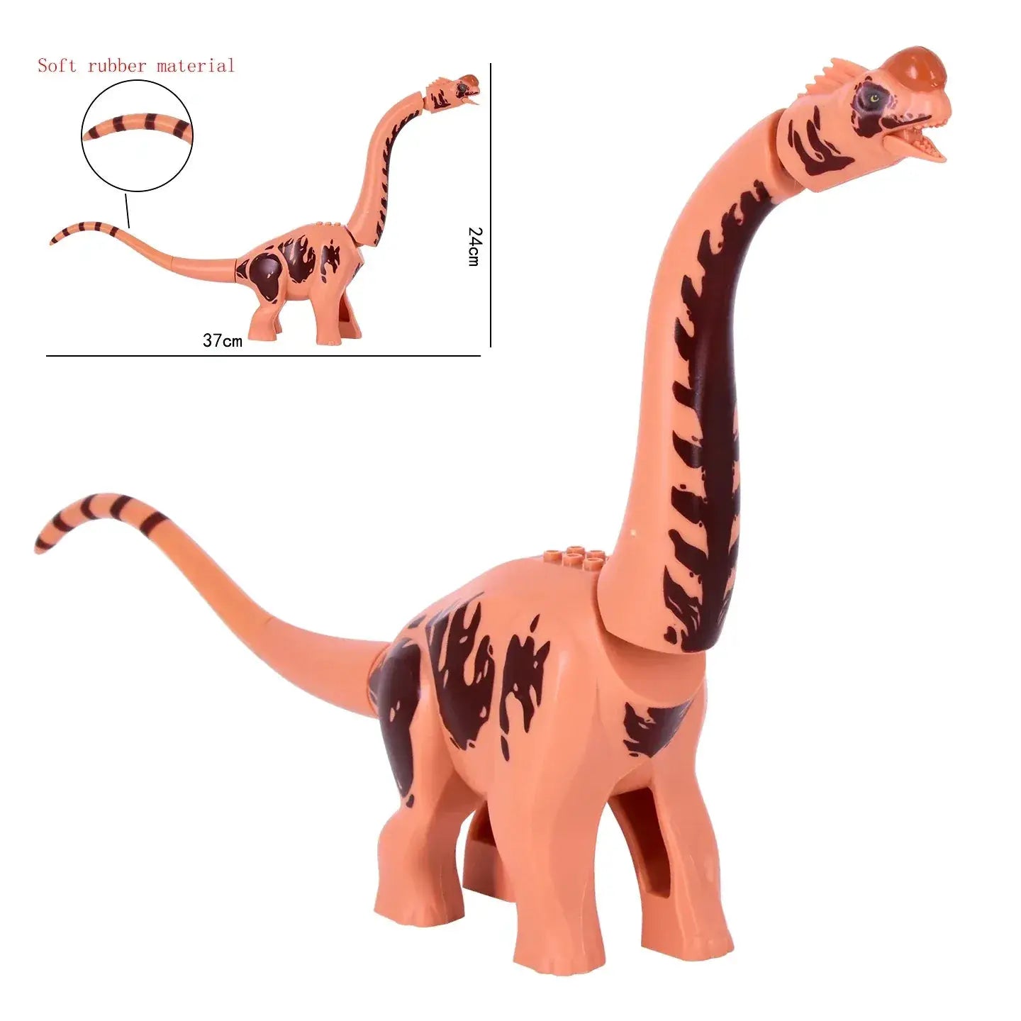Jurassic Titanosaurus Dinosaur Building Blocks Compatible With Lego - ToylandEU