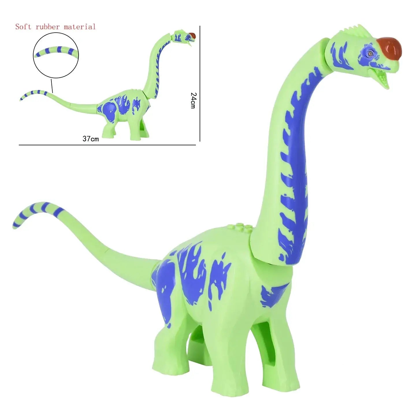 Jurassic Titanosaurus Dinosaur Building Blocks Compatible With Lego - ToylandEU