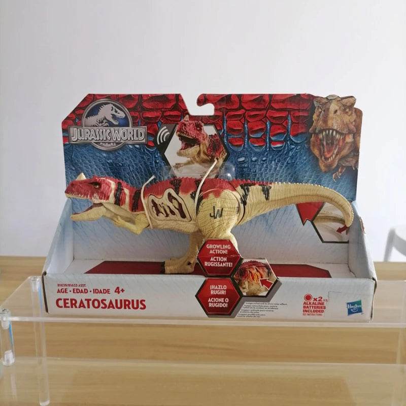 Jurassic World Action Figures: T-Rex & Pterosaur with Sound & Lights - ToylandEU