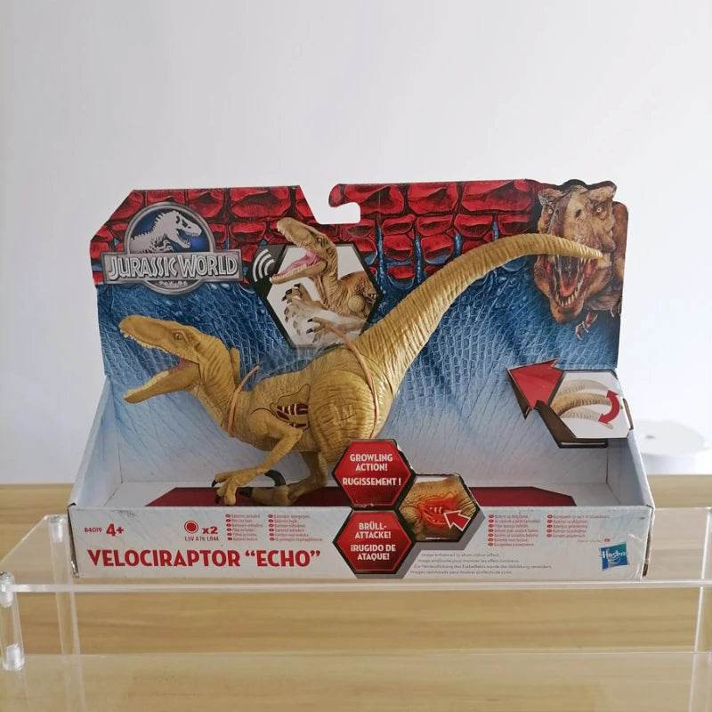 Jurassic World Action Figures: T-Rex & Pterosaur with Sound & Lights - ToylandEU