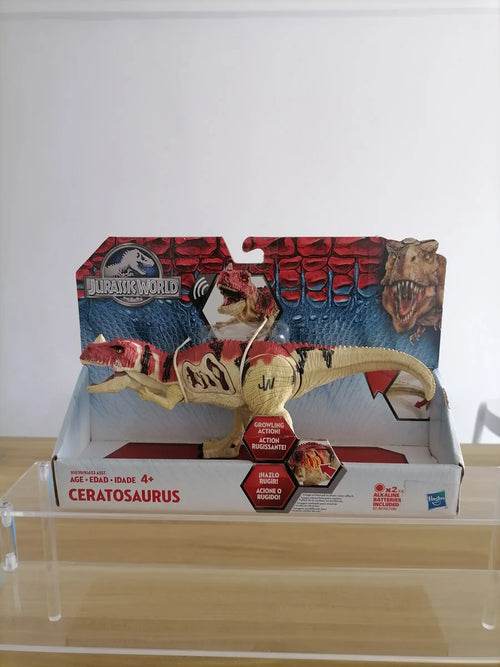 Jurassic World Action Figures: T-Rex & Pterosaur with Sound & Lights - ToylandEU