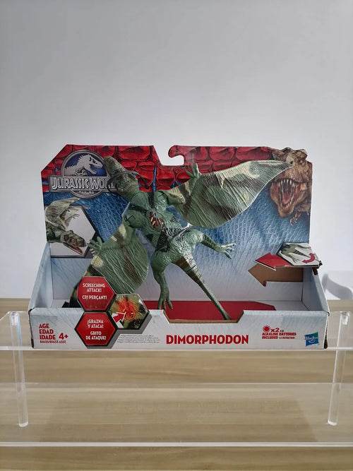 Jurassic World Action Figures: T-Rex & Pterosaur with Sound & Lights - ToylandEU