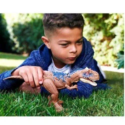 Jurassic World Roar Strikers Rajasaurus Chomp Action Figure - ToylandEU