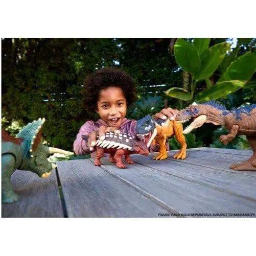 Jurassic World Roar Strikers Rajasaurus Chomp Action Figure - ToylandEU