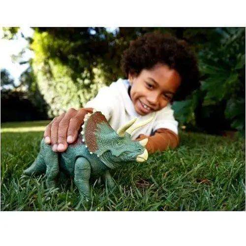 Jurassic World Roar Strikers Rajasaurus Chomp Action Figure - ToylandEU