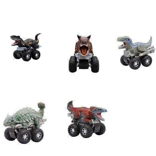 Jurassic World Pull Back Cars With All Terrain Wheels - ToylandEU