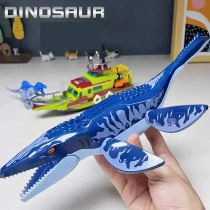 Jurassic World Mosasaurus Attack Bricks For Creative Play - ToylandEU
