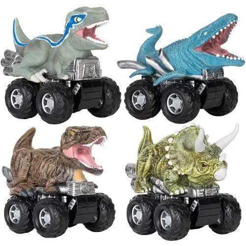 Jurassic World Zoom Riders Push-Back Speed Cars Dino Fun - ToylandEU