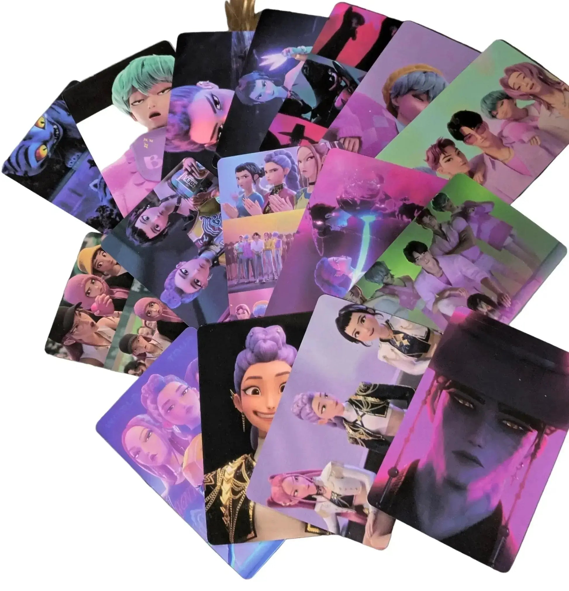 K-POP DEMON HUNTERS Collectible Card Set – Character Edition (55 Cards) - ToylandEU