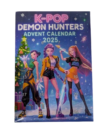K-POP Demon Hunters Advent Calendar 2025 With 24 Surprises - ToylandEU