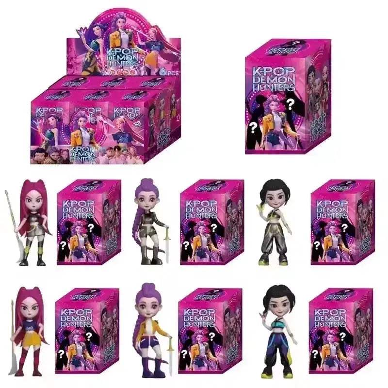 K Pop Demon Hunters Blind Box Collectible Desk Ornament - ToylandEU