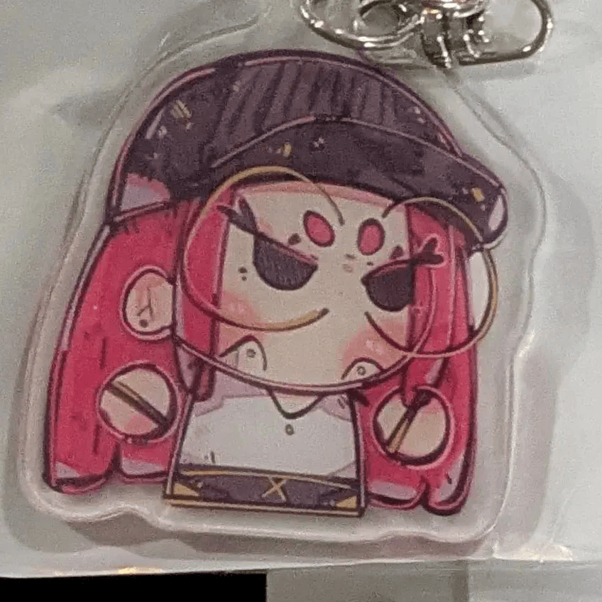 K-Pop Demon Hunters Chibi Keychains Durable Acrylic Eight Designs - ToylandEU