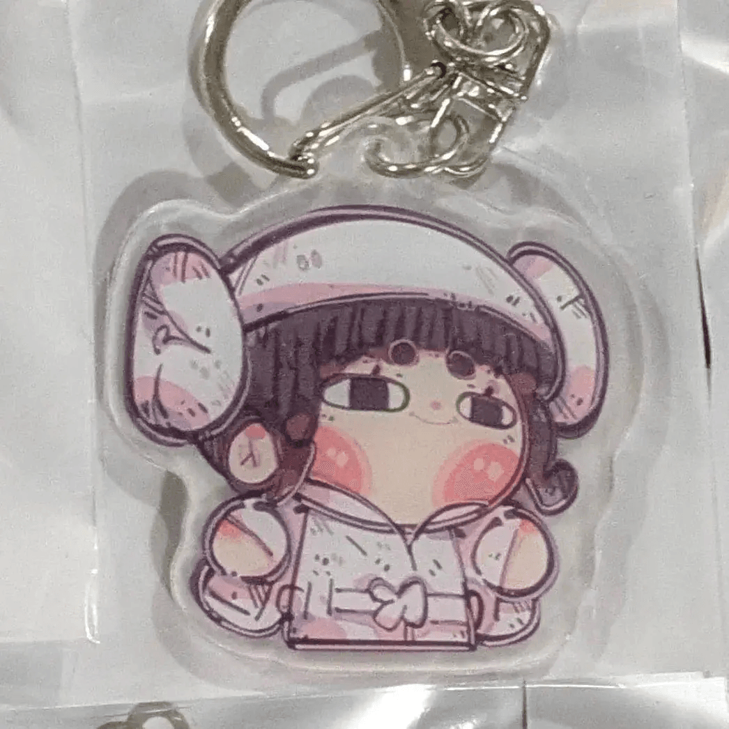 K-Pop Demon Hunters Chibi Keychains Durable Acrylic Eight Designs - ToylandEU