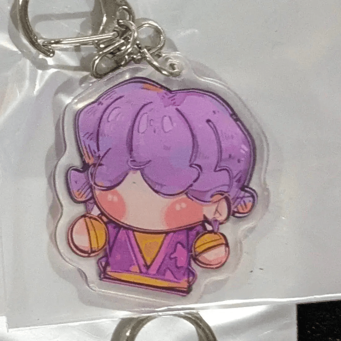 K-Pop Demon Hunters Chibi Keychains Durable Acrylic Eight Designs - ToylandEU