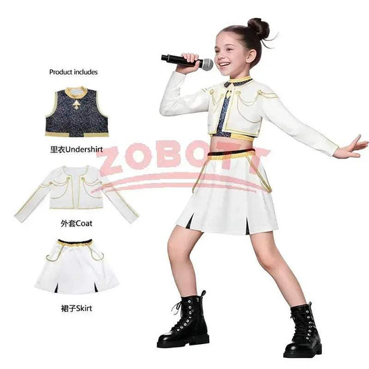 K Pop Demon Hunters Cosplay Costume For Girls Stage Ready - ToylandEU