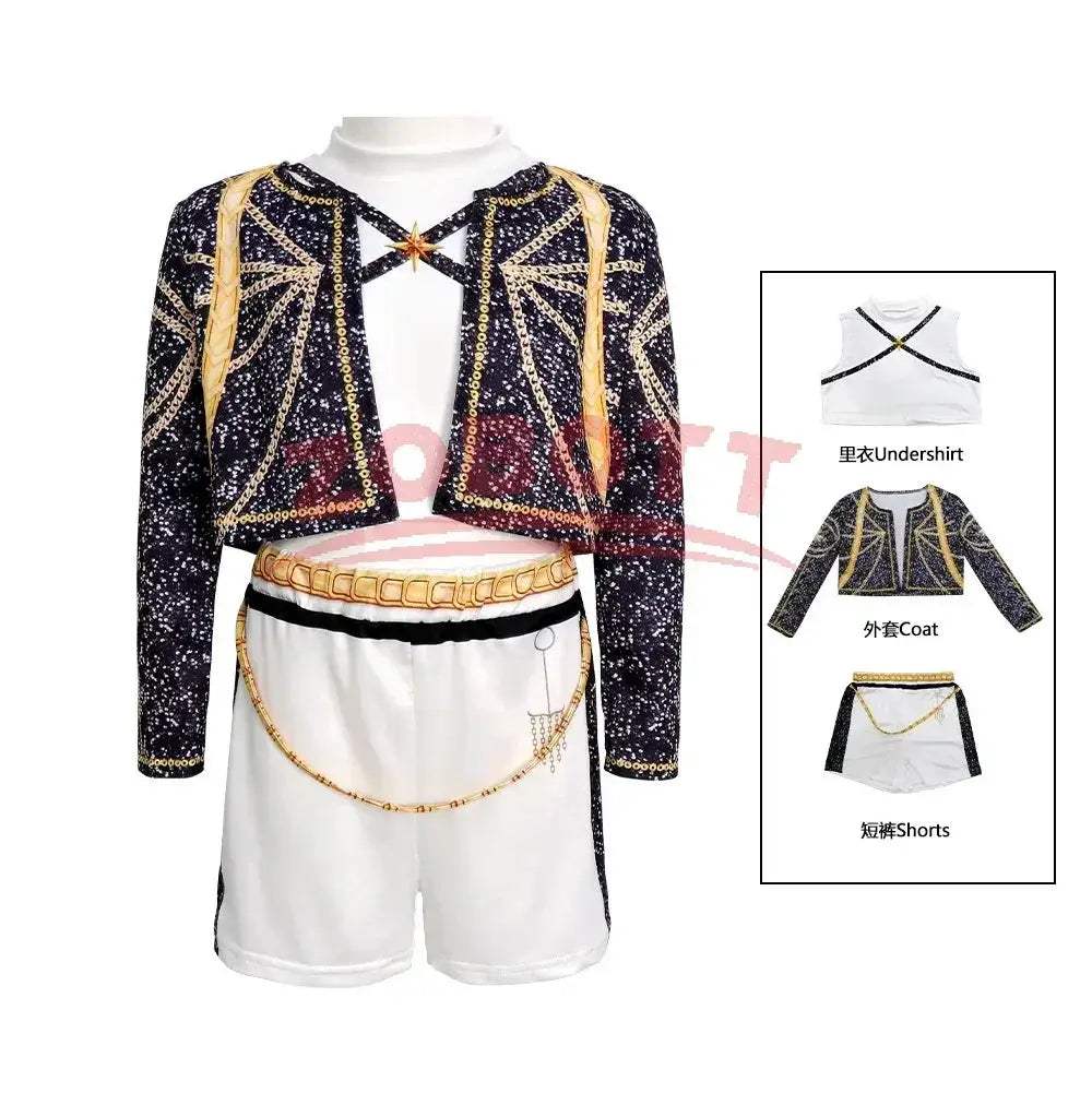 K Pop Demon Hunters Cosplay Costume For Girls Stage Ready - ToylandEU