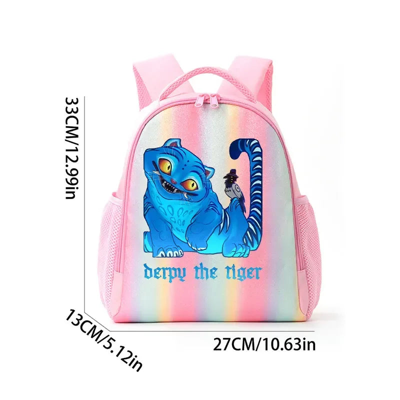 K Pop Demon Hunters Kids Backpack Rainbow Shoulder Bag - ToylandEU