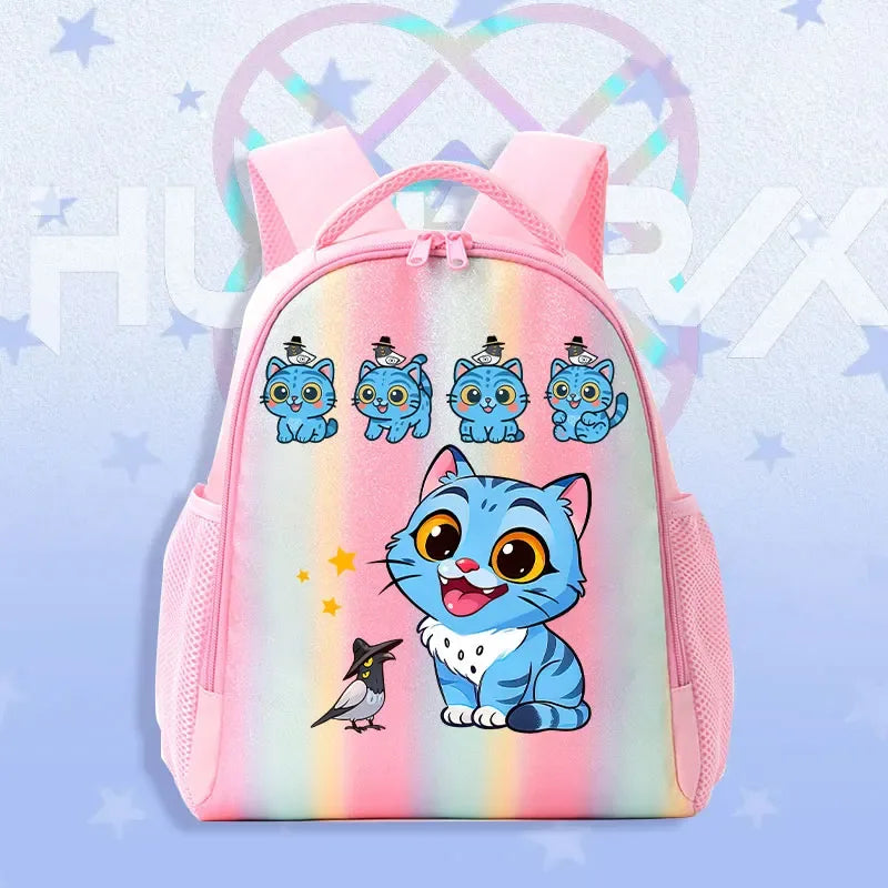 K Pop Demon Hunters Kids Backpack Rainbow Shoulder Bag - ToylandEU