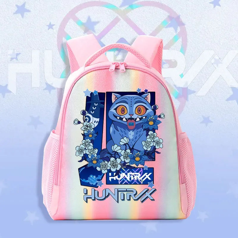 K Pop Demon Hunters Kids Backpack Rainbow Shoulder Bag - ToylandEU