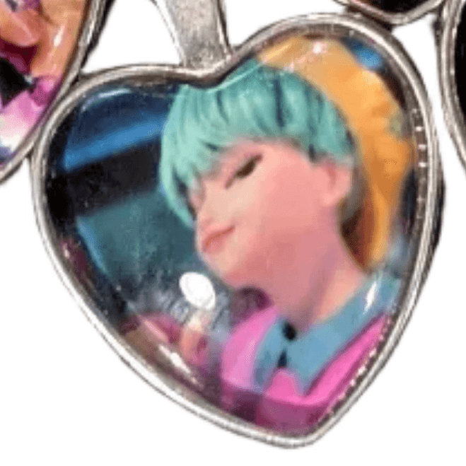 K-Pop Demon Hunters Necklace|Heart Pendant|Toylandeu™