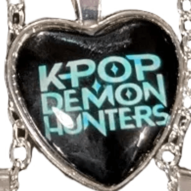 K-Pop Demon Hunters Necklace|Heart Pendant|Toylandeu™