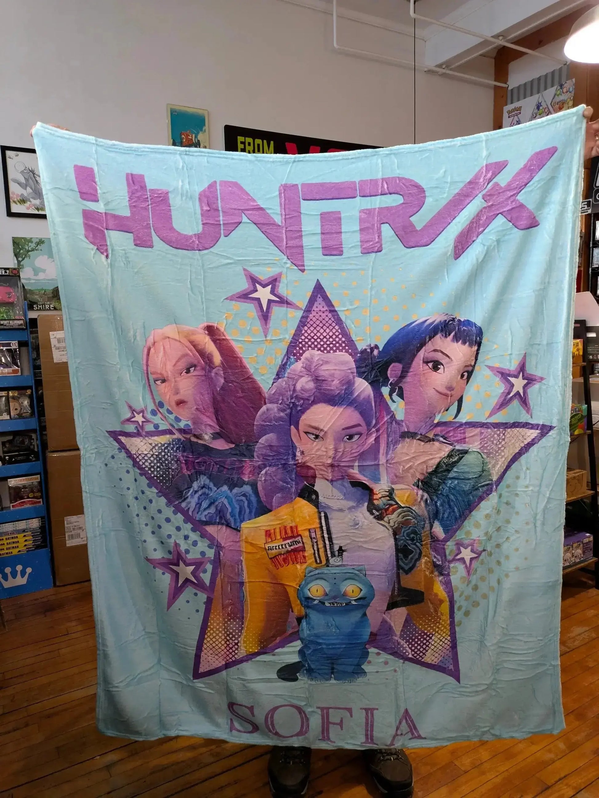 K-Pop Demon Hunters Stars Blanket Cozy For Fans Everywhere - ToylandEU