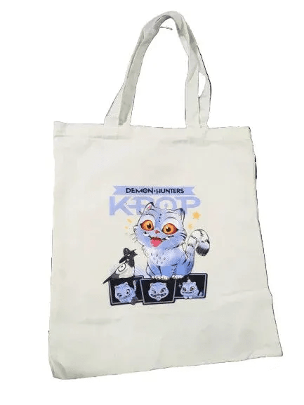 K Pop Demon Hunters Tote Bag Durable Cotton For Everyday - ToylandEU