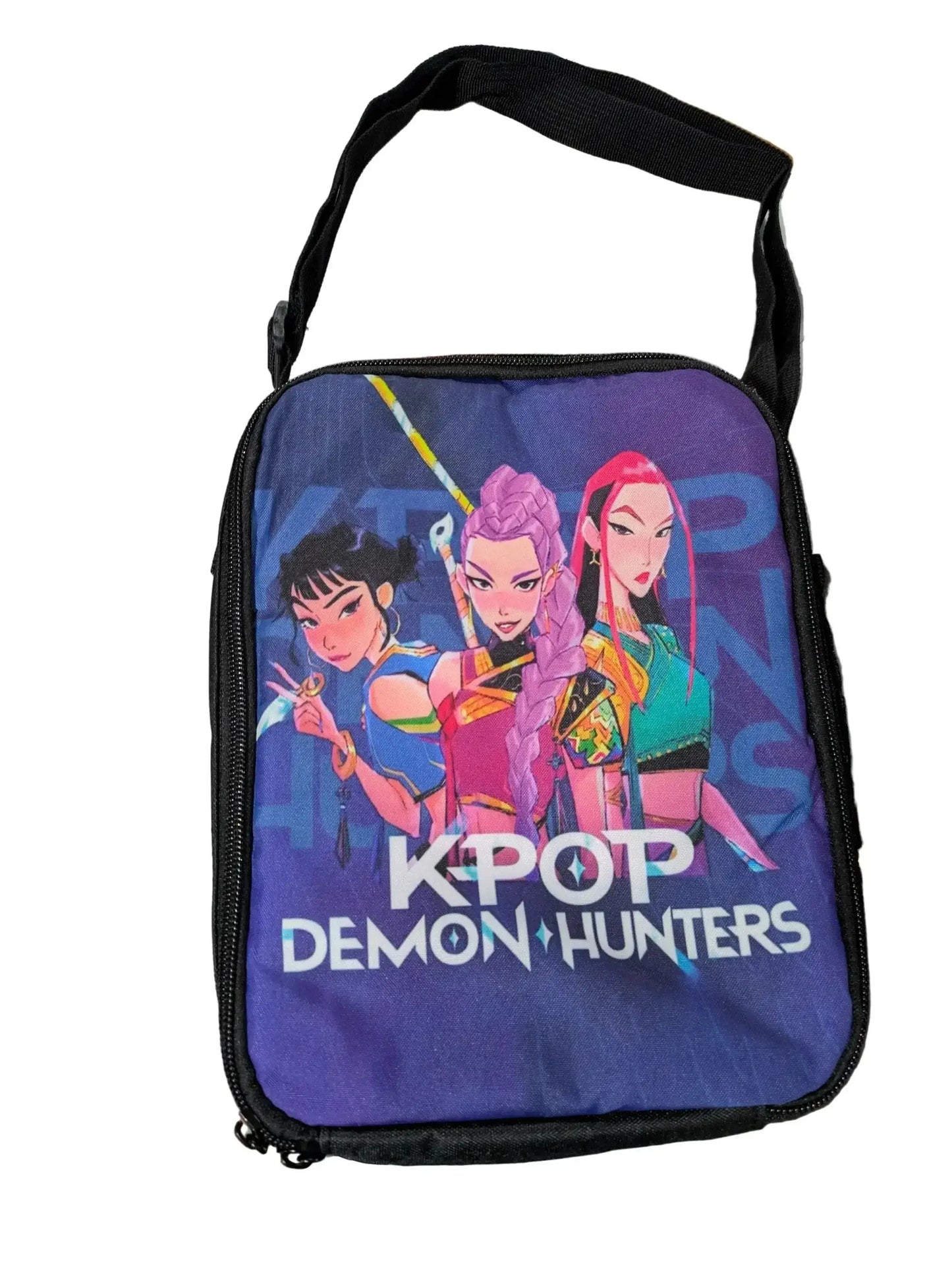 K Pop Demon Hunters Trio Lightweight Shoulder Lunch Bag - ToylandEU