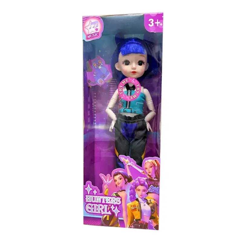 K-Pop Demon-Hunting Girl Group Doll 11.5-Inch Poseable Desktop Figurine - ToylandEU