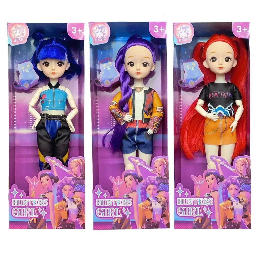  K-Pop Demon-Hunting Girl Group Doll Poseable Figurine -  ToylandEU™