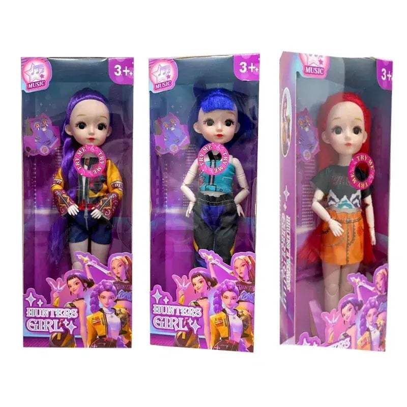  K-Pop Demon-Hunting Girl Group Doll Poseable Figurine -  ToylandEU™