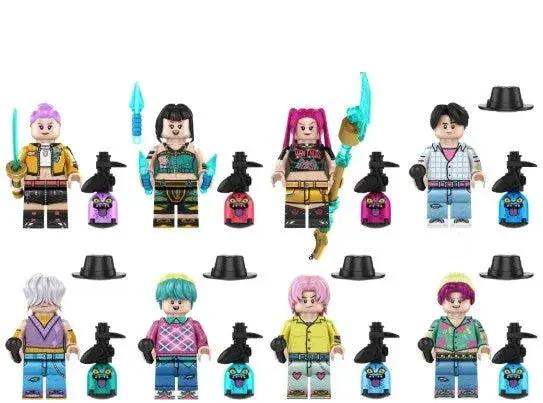 K-pop Demon Hunters Set of 8 - Toys Galore LLC