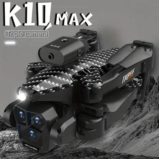 K10 Max HD Drone with Triple Cameras & Advanced Flight Features - ToylandEU