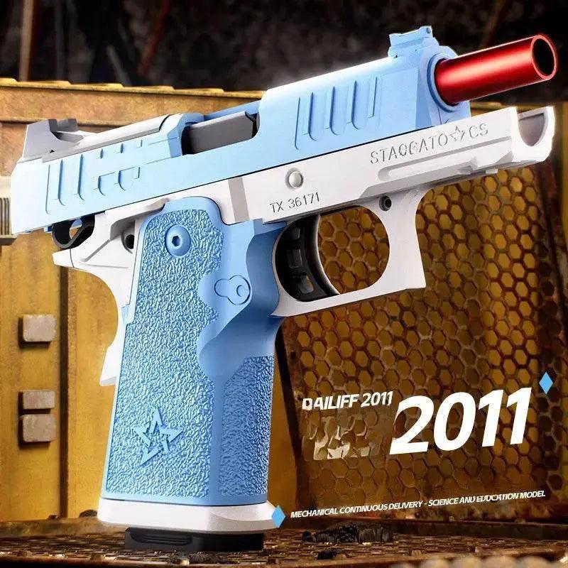  KJ 2011 Pistol Shell Throwing Blowback Soft Bullet Gun -  ToylandEU™