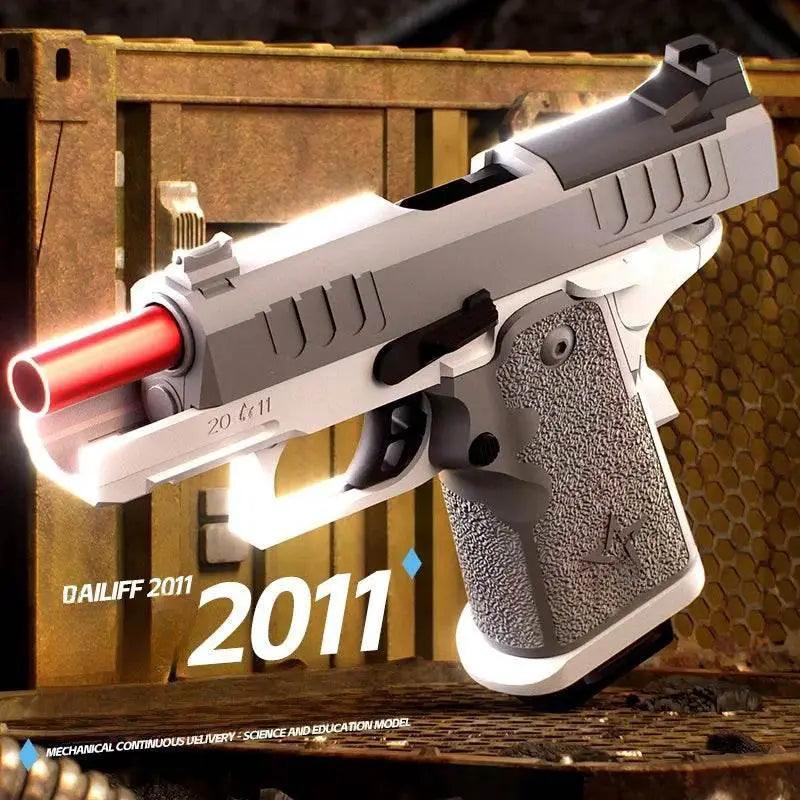  KJ 2011 Pistol Shell Throwing Blowback Soft Bullet Gun -  ToylandEU™