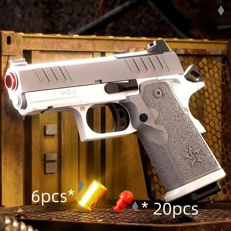  KJ 2011 Pistol Shell Throwing Blowback Soft Bullet Gun -  ToylandEU™