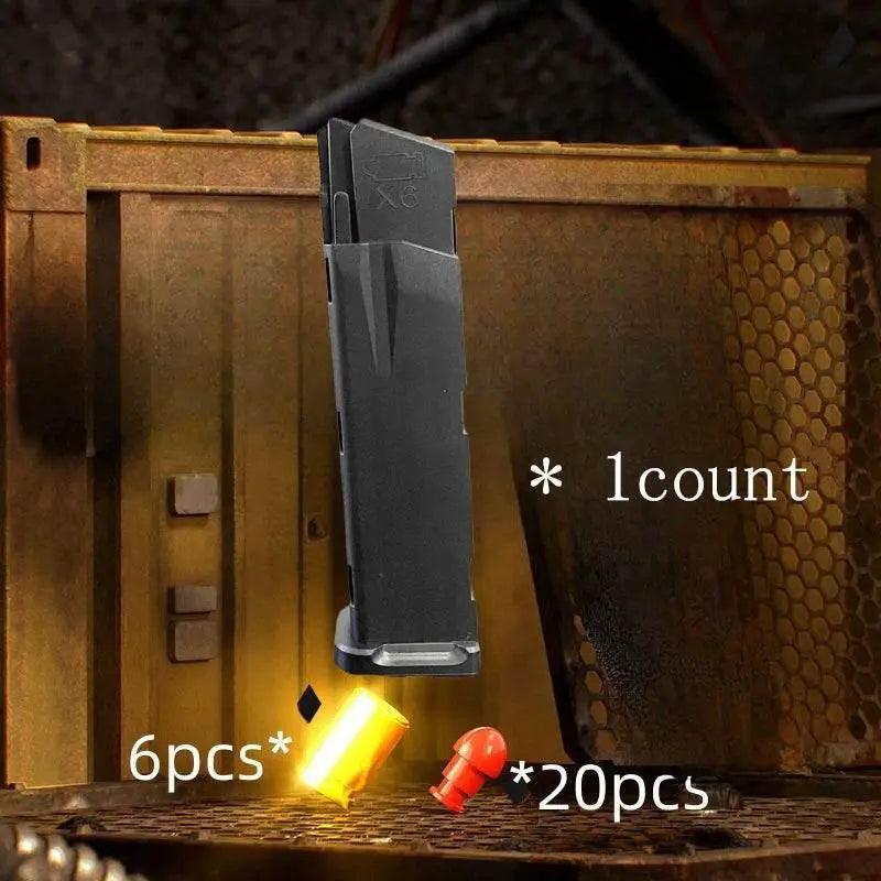  KJ 2011 Pistol Shell Throwing Blowback Soft Bullet Gun -  ToylandEU™