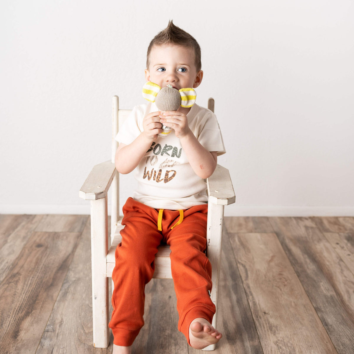 Born to Be Wild Graphic Tee | Organic Cotton | Toddler