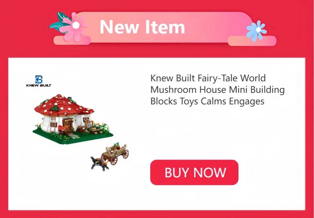 KNEW BUILT Big Ben Micro Mini Block Building Blocks Set - ToylandEU